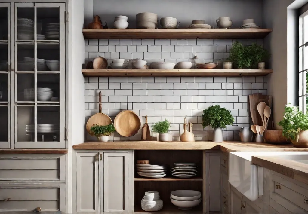 A cozy kitchen space illuminated by natural light