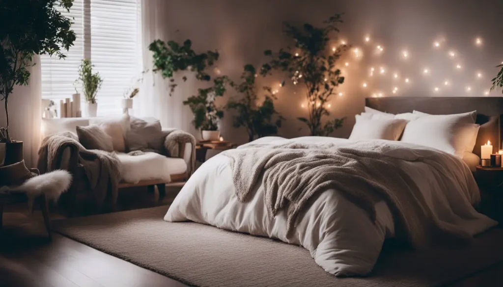 Cazy bed in quiet bedroom