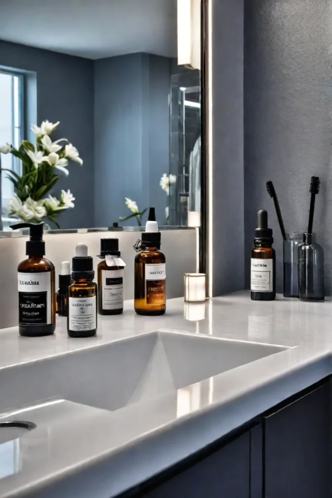 Aromatic elements in the bathroom
