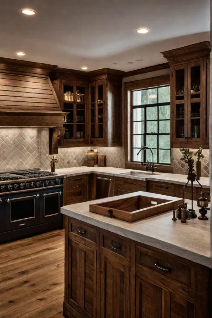 Custom farmhouse kitchen cabinets