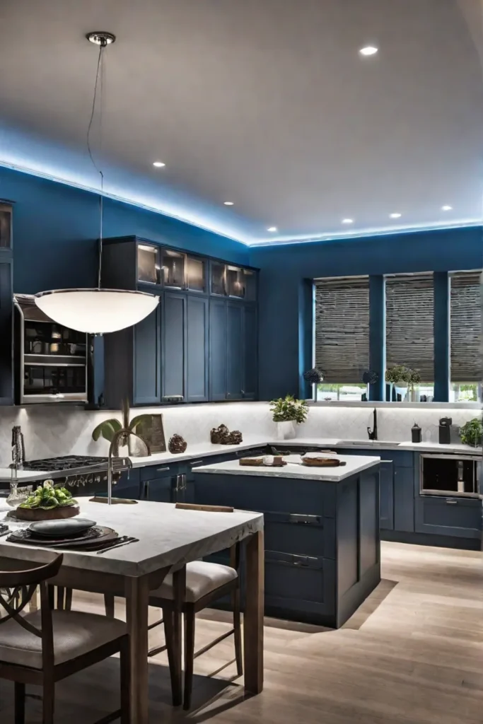 Energy Star rated lighting fixtures for an energyefficient kitchen