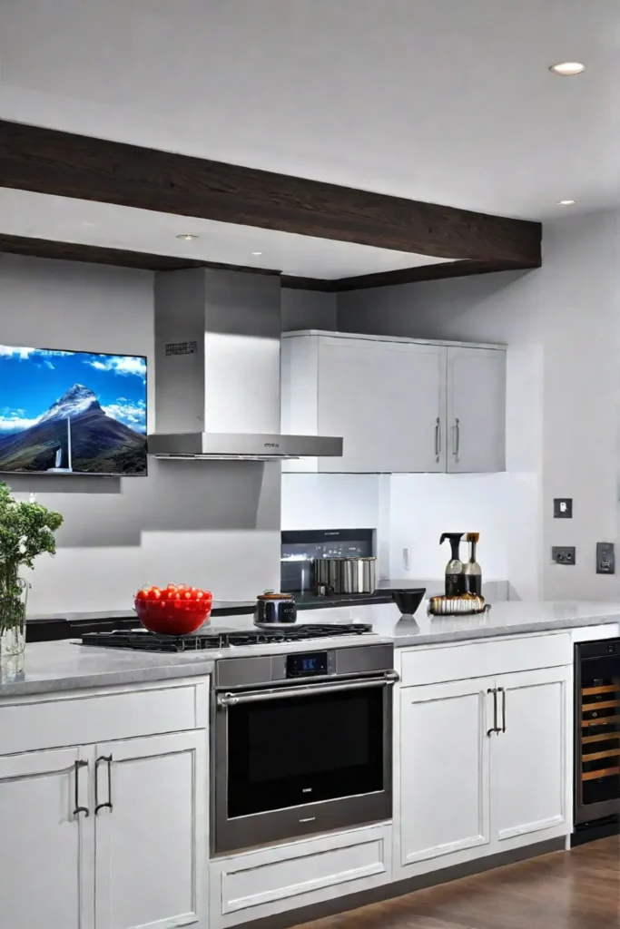 Kitchen with innovative technology