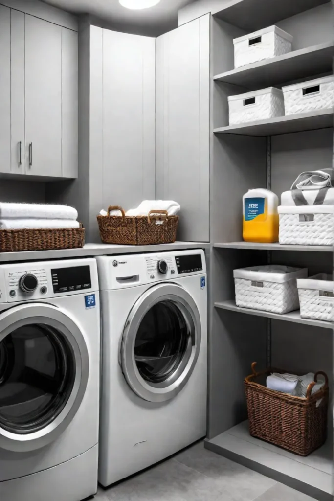 Laundry room renovation in progress