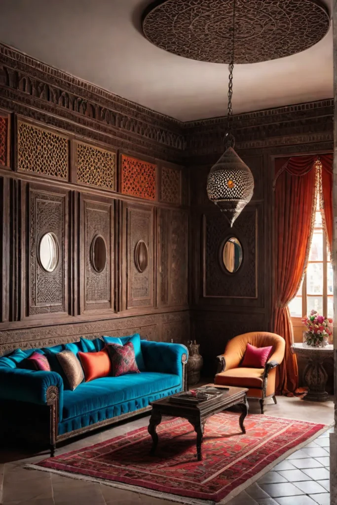 Moroccan living room