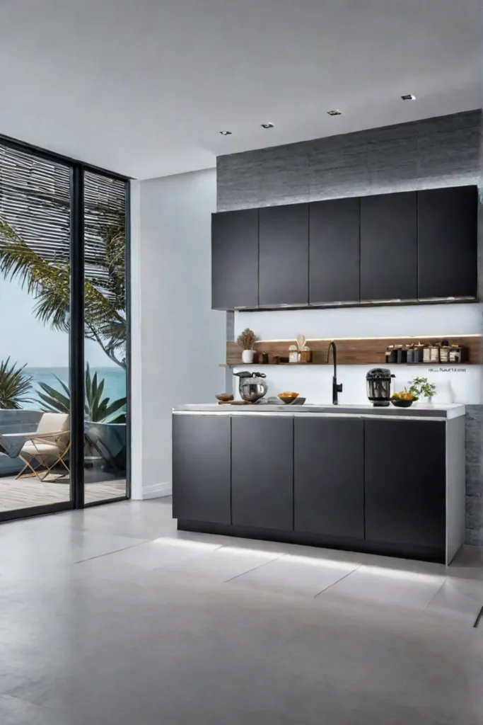 Smart kitchen with inventory display