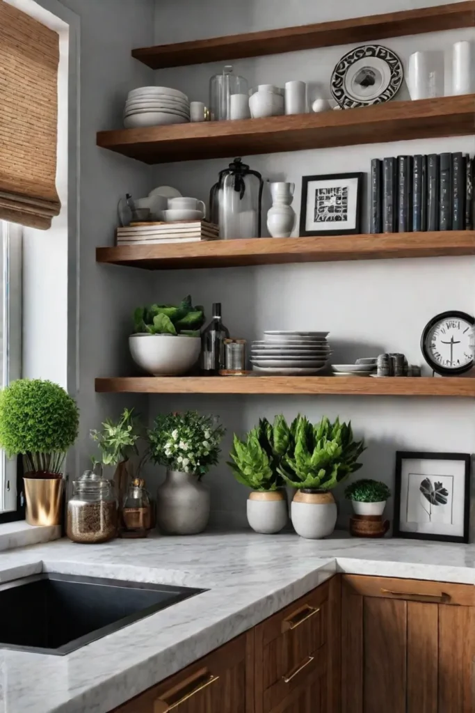 DIY open shelving ideas