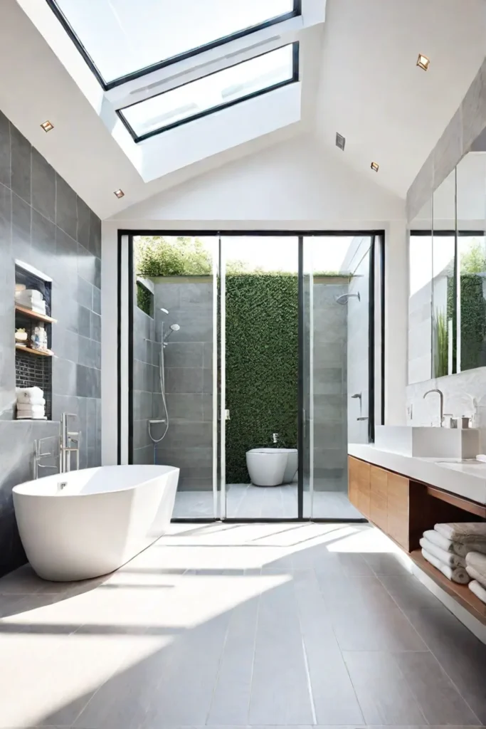 Energyefficient bathroom design