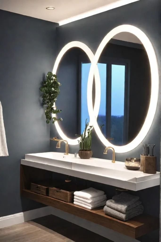 small bathroom mirror ideas