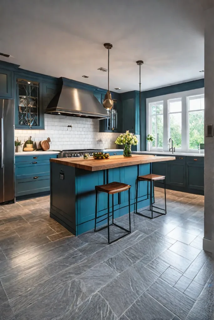 Clean and inviting kitchen showcasing the benefits of proper floor care