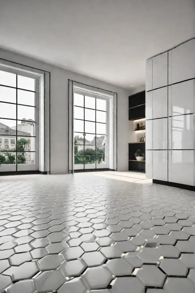 Kitchen with diverse tile options for style and durability