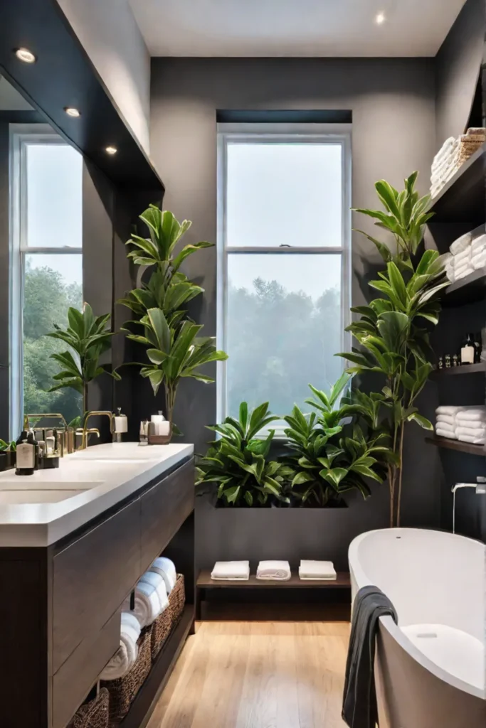 Small bathroom with a luxurious feel