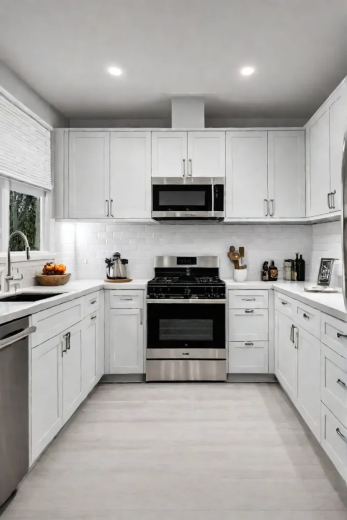 Before and after small kitchen remodel